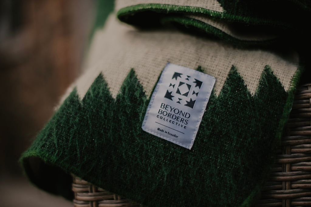 Tscahila Blanket - Forest Green