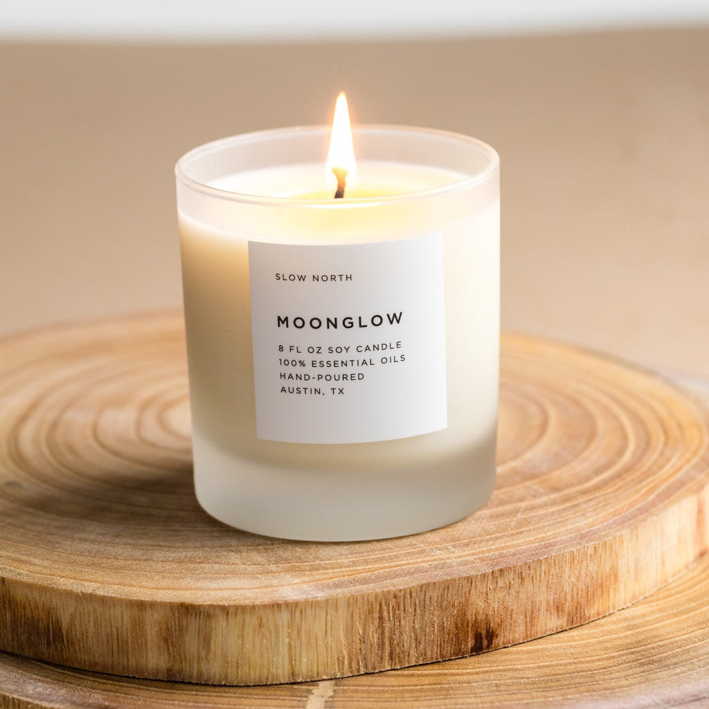 Moonglow - Signature Candle (Patchouli + Cinnamon + Black Pepper)