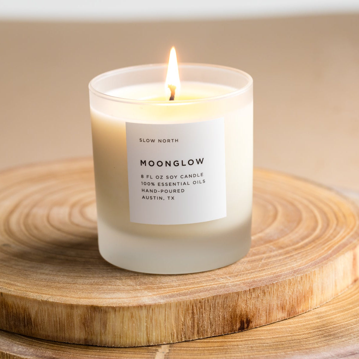 Moonglow - Signature Candle (Patchouli + Cinnamon + Black Pepper)