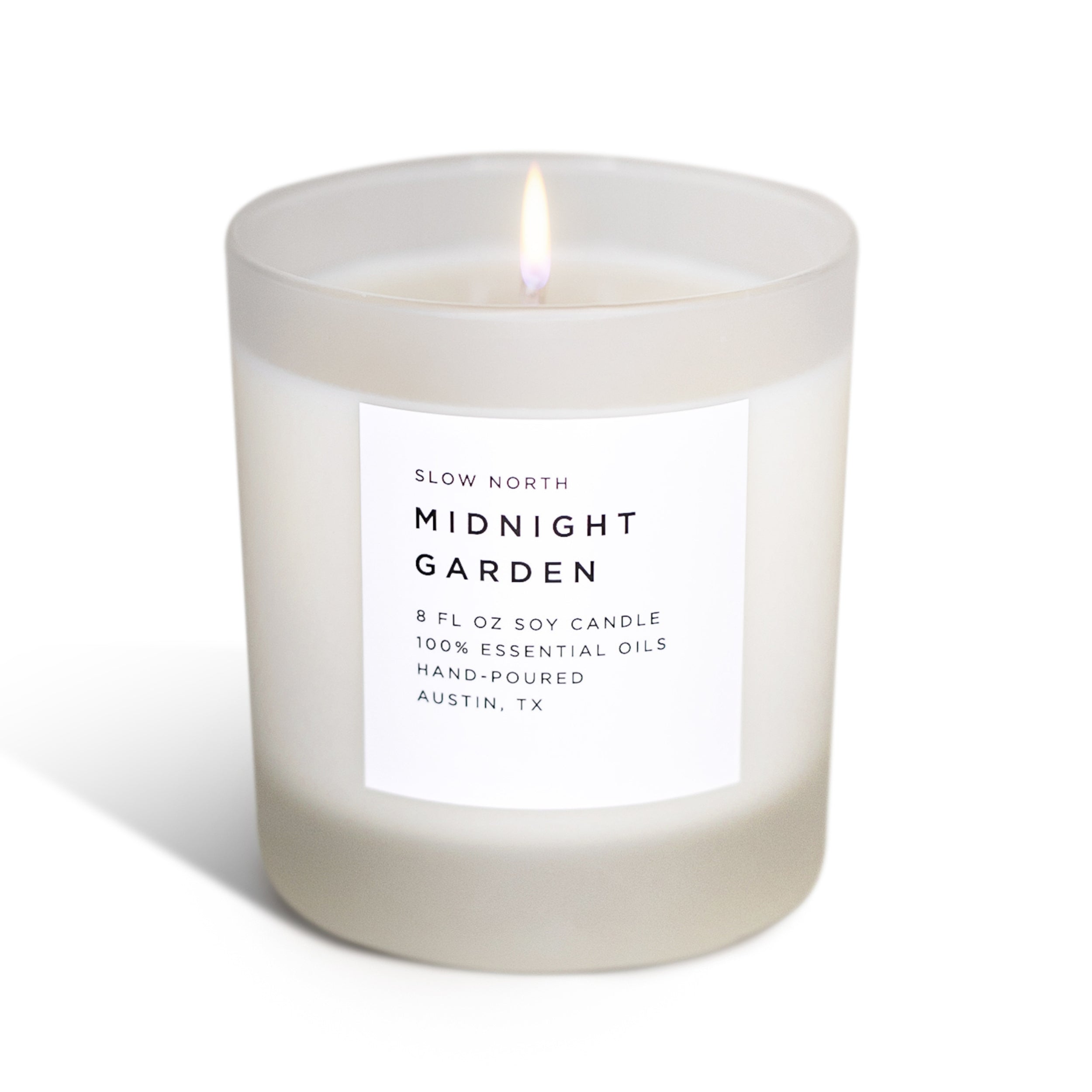 Midnight Garden - Signature Candle (Lavender + Rosemary + Geranium)